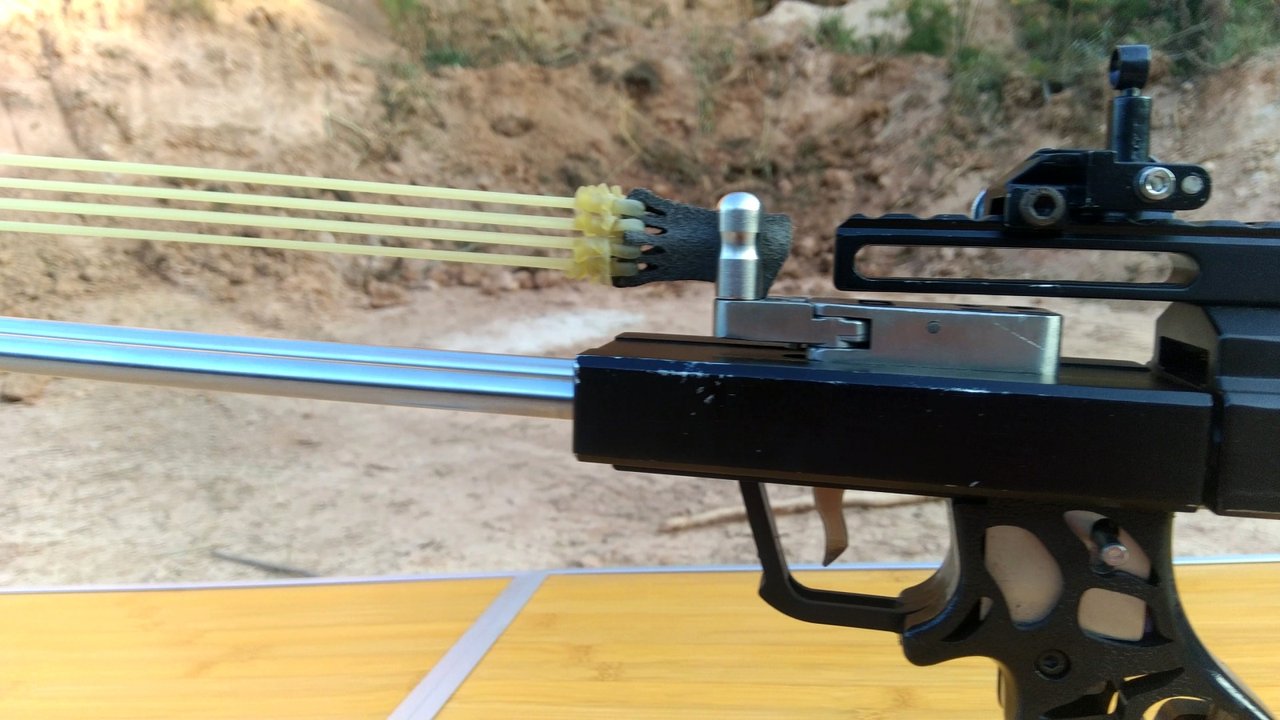 Flymars B Mechanical Sighting Hunting Slingshot Rifle Super Precise