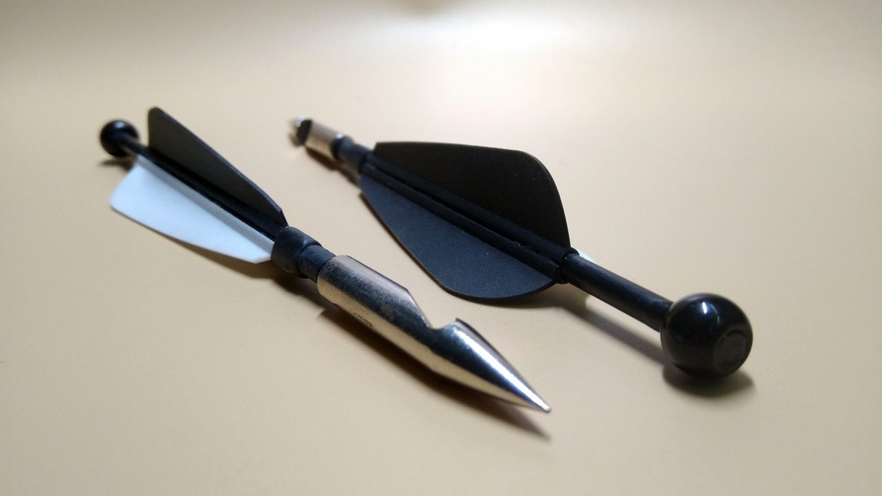 12PCS Mini Arrow Darts For Hunting Slingshot Rifle Max Supports 35LBF