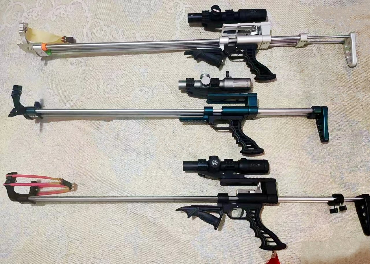 Huge Diameter 16MM Rods Flymars 2024 Hunting Slingshot Rifle HeavyDuty