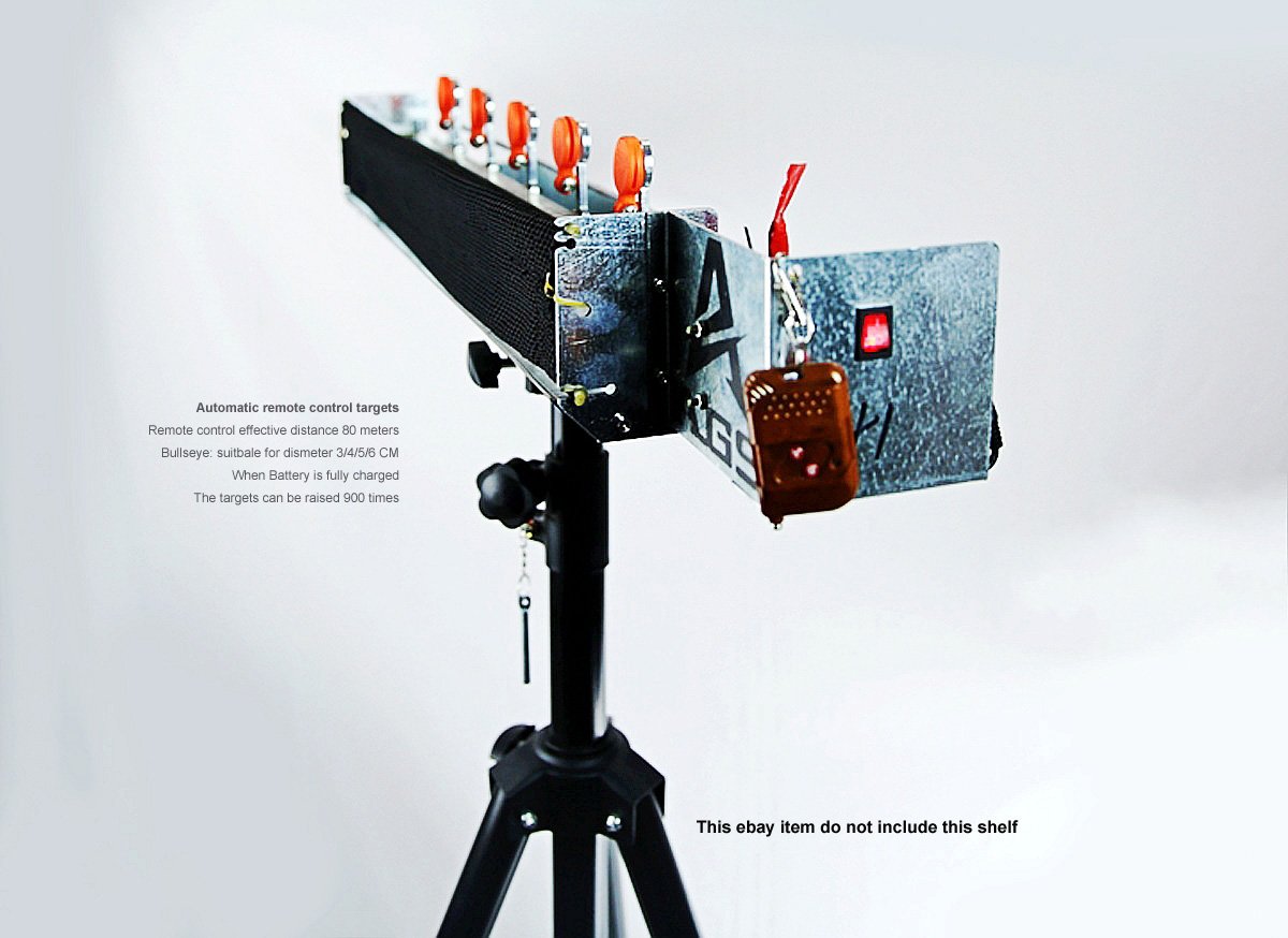 Automatic Remote Control Targets Box for Slingshots Clubs Accept OEM