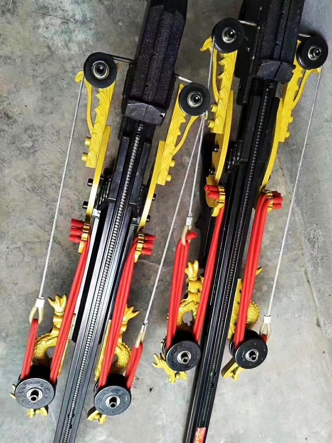 Dragon Semiautomatic 40BB Hunting slingshot Rifle Slingbow