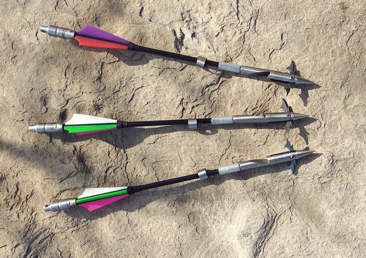 5 PCS Fishing Darts & Arrows for Traditional slingshot Only slingshotmarksman