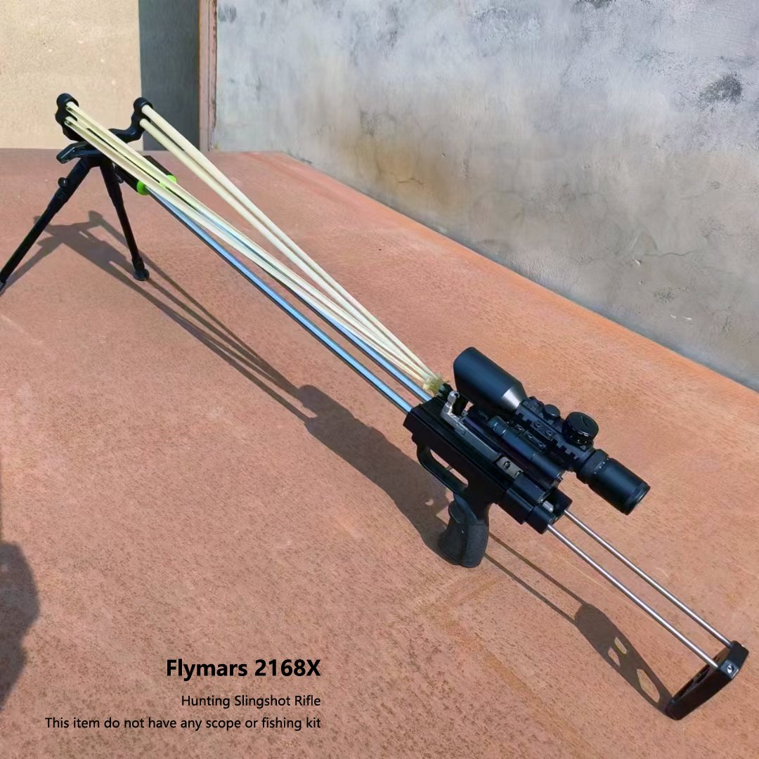 Flymars 2168X Hunting Slingshot Rifle Super High Precise Long distance