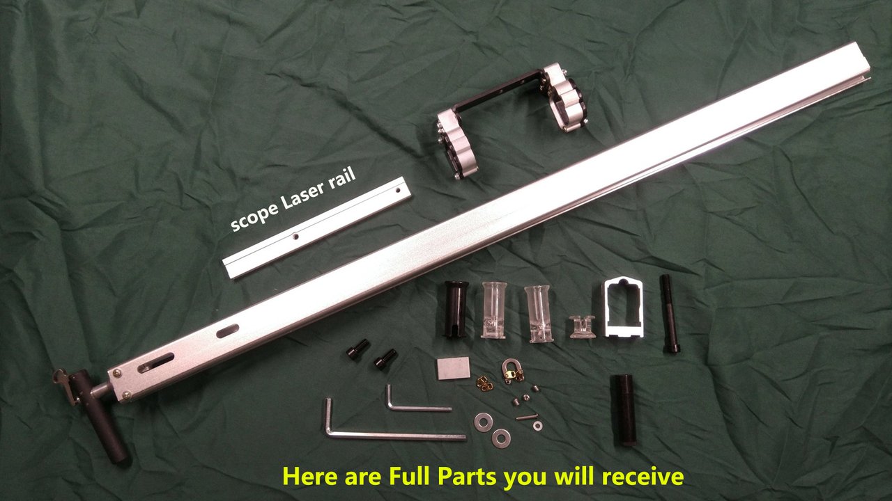 Aluminum Magazine For Compound Bow Arrow and Ball launching channel Rod