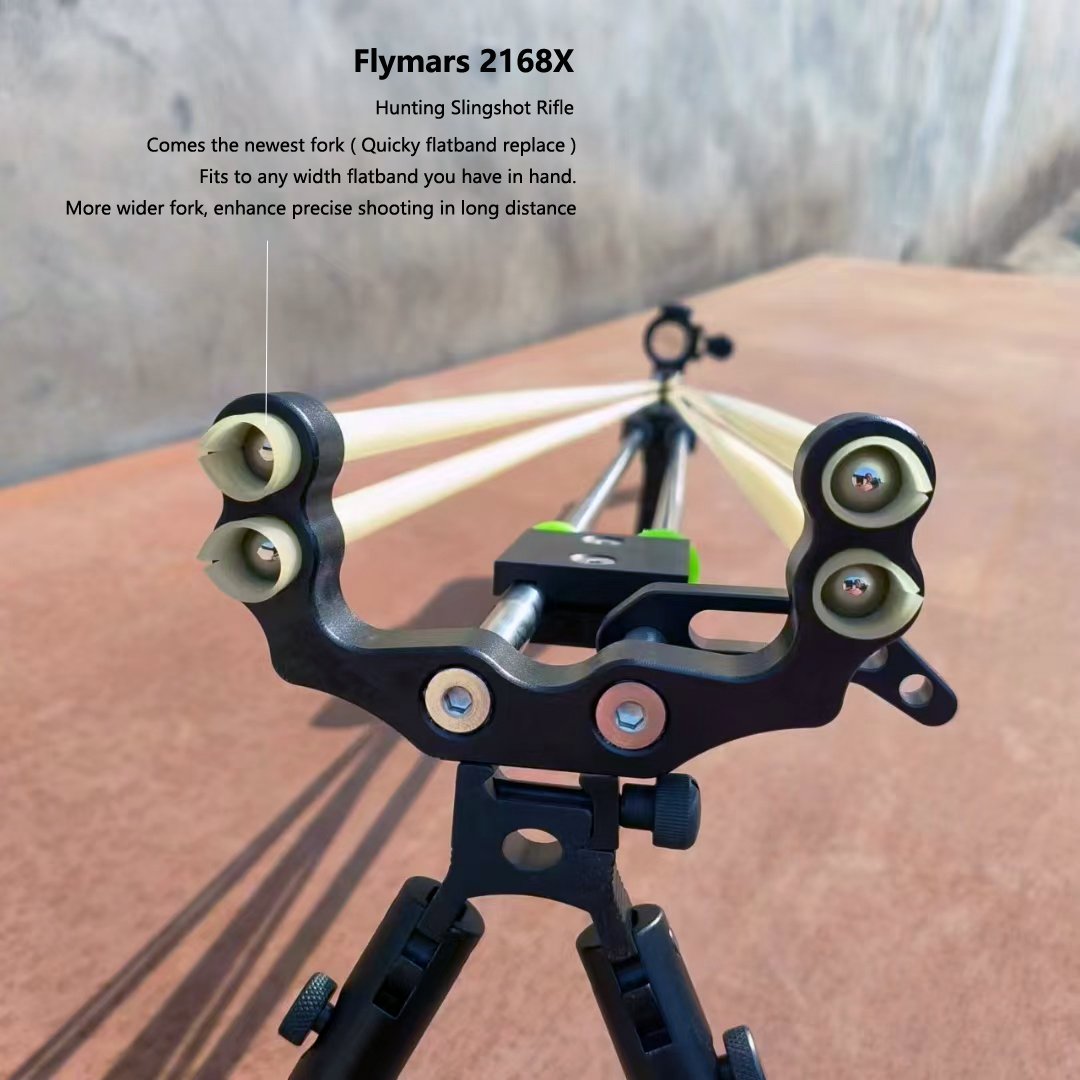 Flymars 2168X Hunting Slingshot Rifle Super High Precise Long distance